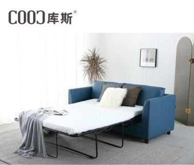 American Sofa Modern Living Room Folding Corner Fabric Sofa Bed