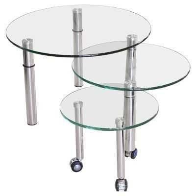 Round Tempered Glass Table Top