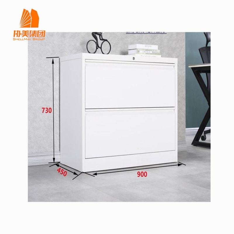 Office Use Wide Edge File Storage 4 Drawers Lateral Steel Metal Filing Cabinet