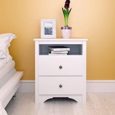 Modern Smart Bedside Table Luxury Furniture Bedroom Square Bedside Table Drawer Cabinet