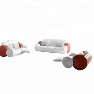 Italian Design Sofa Luxury Leather 1+2+3 Sofa Set Us Furniture