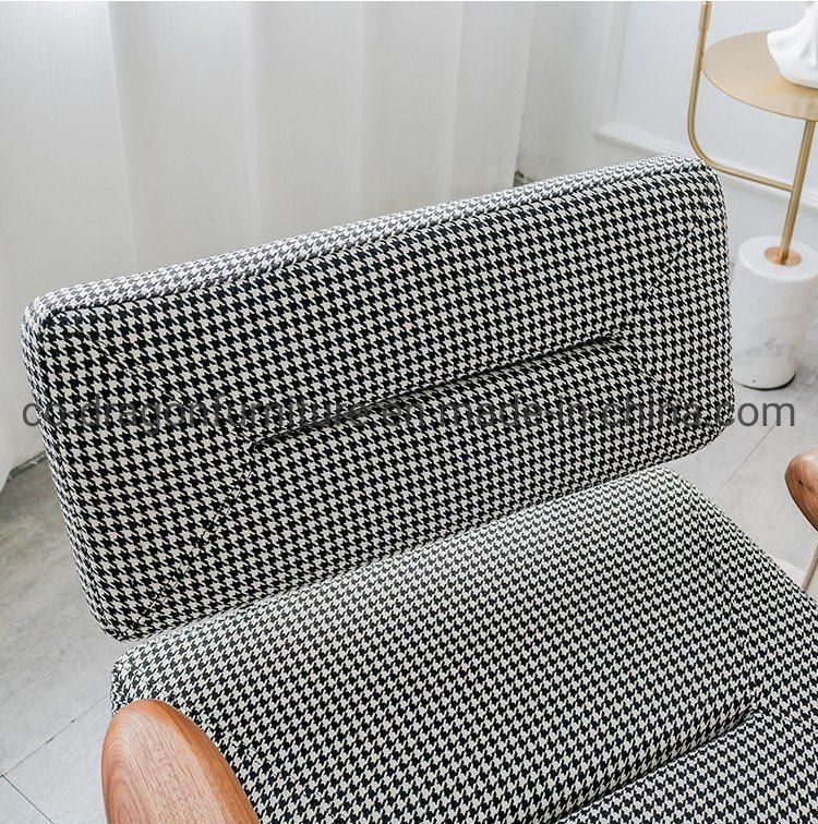 Nordic Style Modern Furniture Fabric Single Sofa Chair with Arm