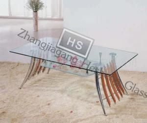 10mm Clear Coffee Table Tempered Glass