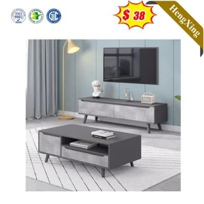 Wholesale Factory Living Room Apartment Furniture Storage Drawers TV Stand with Coffee Table