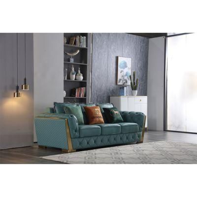 Customer Home Modern Luxury Leather Furniture Livingroom Fabric Sofa Modern Living Room 1234 Seater Sofa