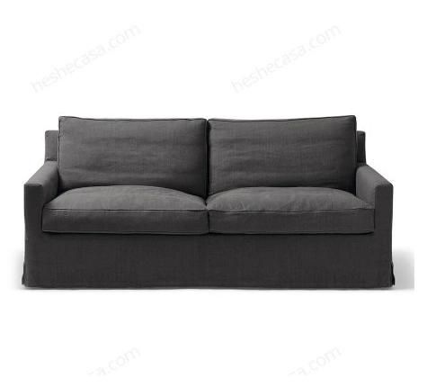 High-End Resort and Five Star Hotel Use Lobby Reception Comfort Sofas Leather Customized Size 3/2 Seaters Sofa Couch