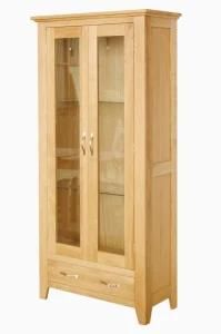 Display Cabinet/Solid Oak Display Cabinet/ Living Room Furniture