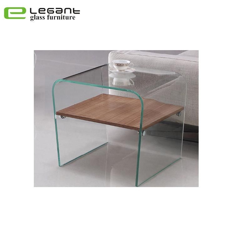 Fancy Hot Bent Glass Table for Guest Room