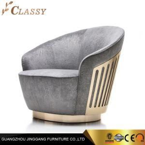 Modern Leisure Corner Sofa with Metal for Hotel Living Room Furniture