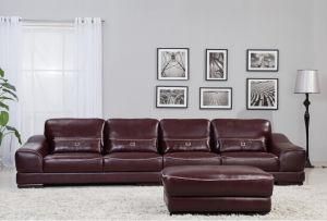 Modern Leather Sofa with Genuine Leather Couches