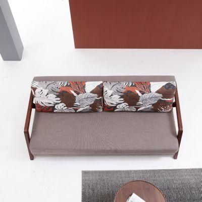 Wholesale Market Chesterfield Furniture Modern Simple Leisure Living Room Fabric Couch Sofa