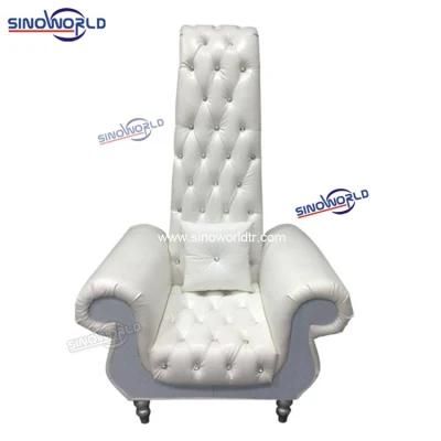 European Wooden Single King Throne Chairs for Outdoor Wedding/Party/Event