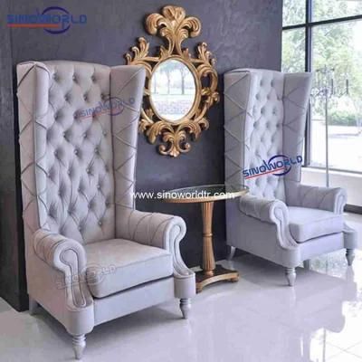 High Back Royal Queen Hotel Pedicure SPA Salon Wedding Sofa King Throne Chair