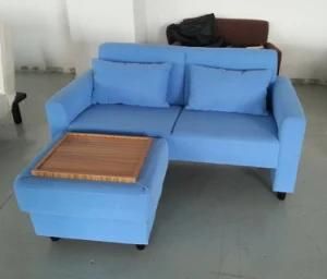 Hot Selling Living Room Sofa, Corner Sofa with Coffee Table (WD-1046)