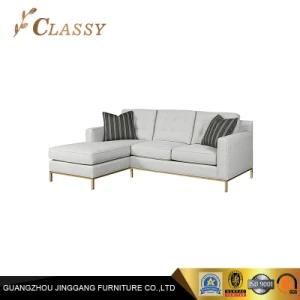 L-Shape Sectional Sofa for Living Room Hotel Room Furniture