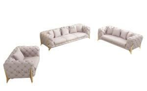 Living Room Furniture European Indoor Furniture Leather Sectional Sofa Ffurniture