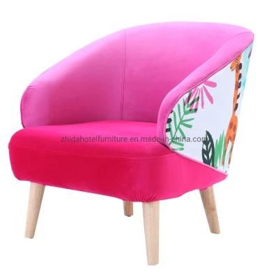 Modern Hotel Reception Chair Living Room Furniture Single Fabric Chair
