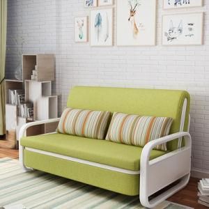 Chinese Factory Wholesale Functional Metal Sofa Bed with Armrest