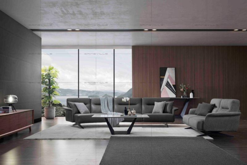 Modern European Furniture Italy Sofa Sectional Sofa Leather Sofa for Hotel GS9012