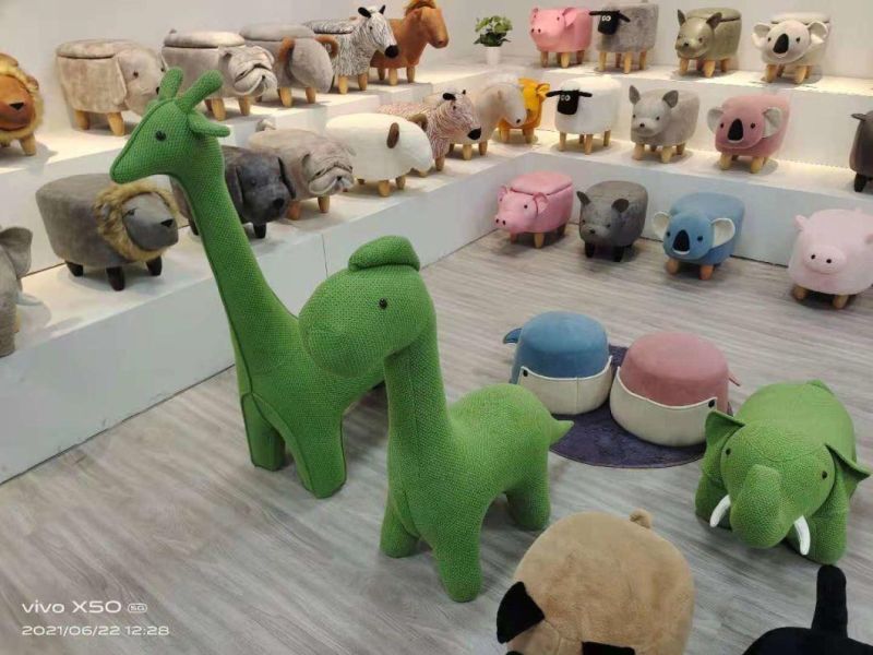 Li&Sung 10186 Cute Childred Animal Stool