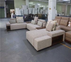 Modern Simple Fabric Sofa with Clean and Bright Appearance