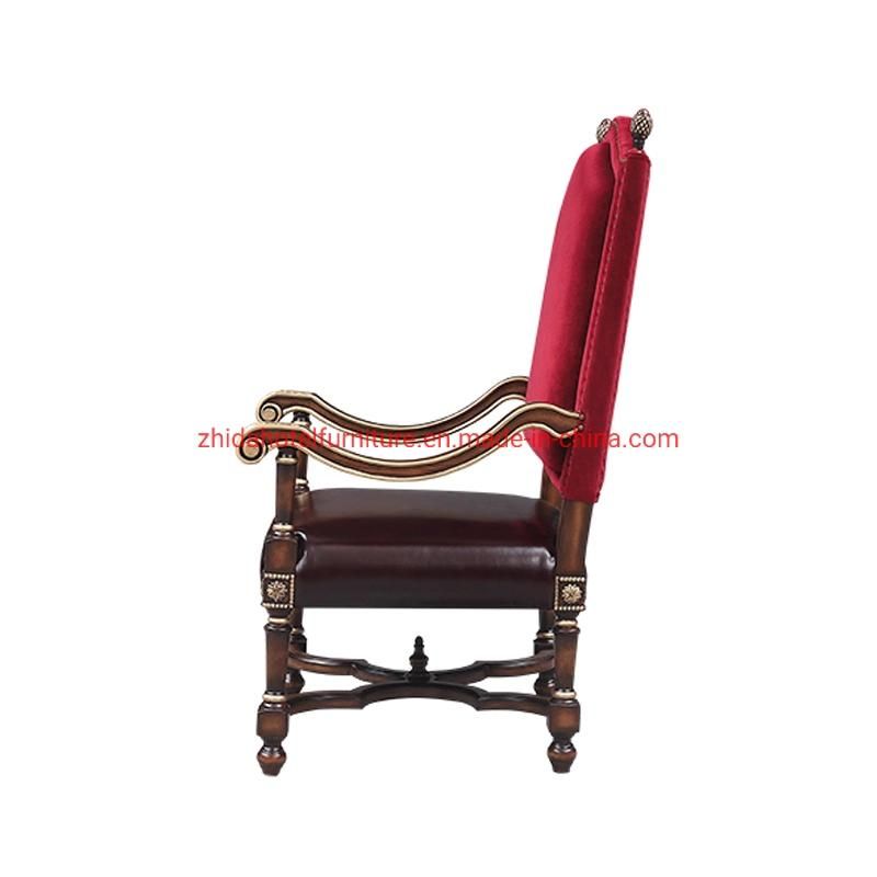 Antique Foshan Factory Hotel Reception Area Chair for Living Room